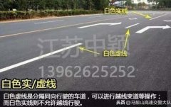 道路交通標(biāo)線圖文講解，僅花1分鐘讓你快速看懂，再也不會(huì)被違章扣分