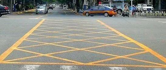 江蘇中穎南京道路劃線編輯分析，禁止停留線怎么畫(huà)？