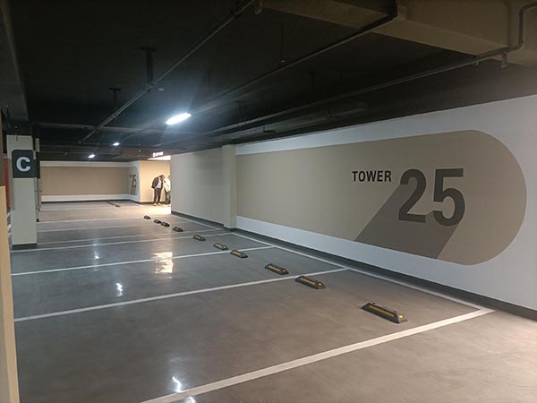 南京車位標(biāo)線面積可以怎么算？每個停車位的面積按35平方米計算